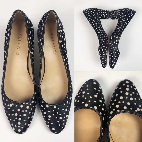 Talbots Shoes - Talbots Haircalf Kelsey Block-Heel Pump leopard 6